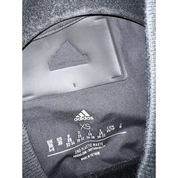 ADIDAS Black New Ribbed Sleeveless Athletic Midi Dress - Picture 9 of 12